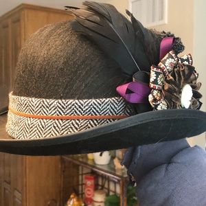 NWT Pottery Barn Halloween Spider Derby Hat